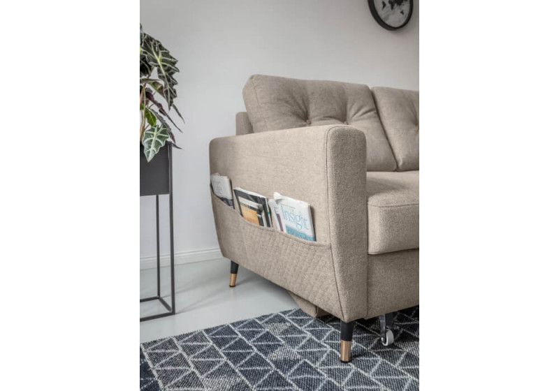 Friendly Lars Corner Sofa Bed