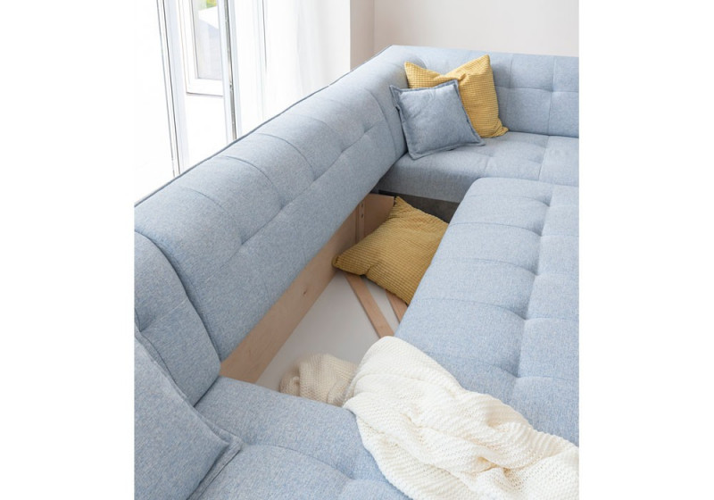 Dazzling Daisy Corner Sofa Bed U Shape